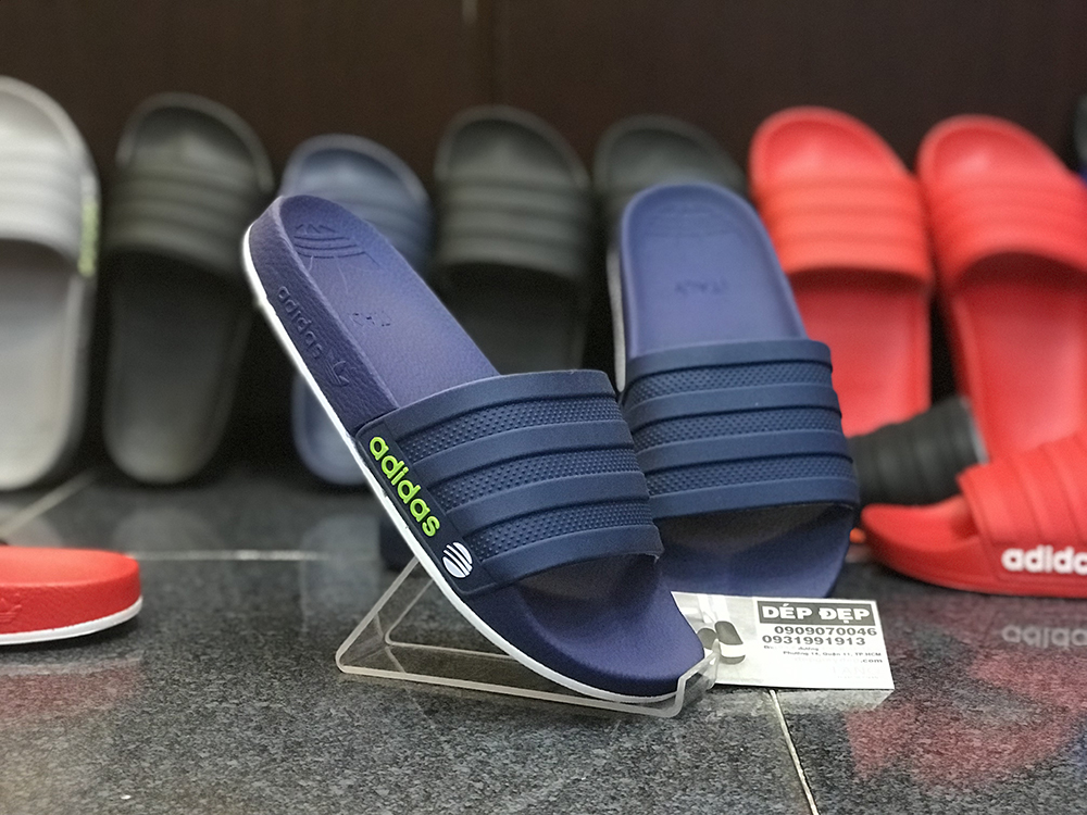 Dép Adidas thể thao 3 lá nhỏ nam siêu đẹp đường nét tinh tế