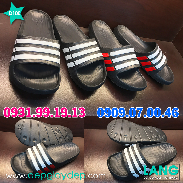 Dép Adidas Duramo đúc liền nguyên dép hàng Việt nam xuất khẩu